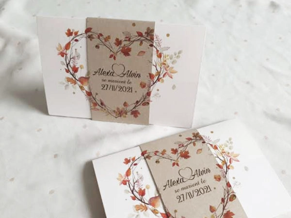 <span>Faire-Part de Mariage Automnal</span><i>→</i>